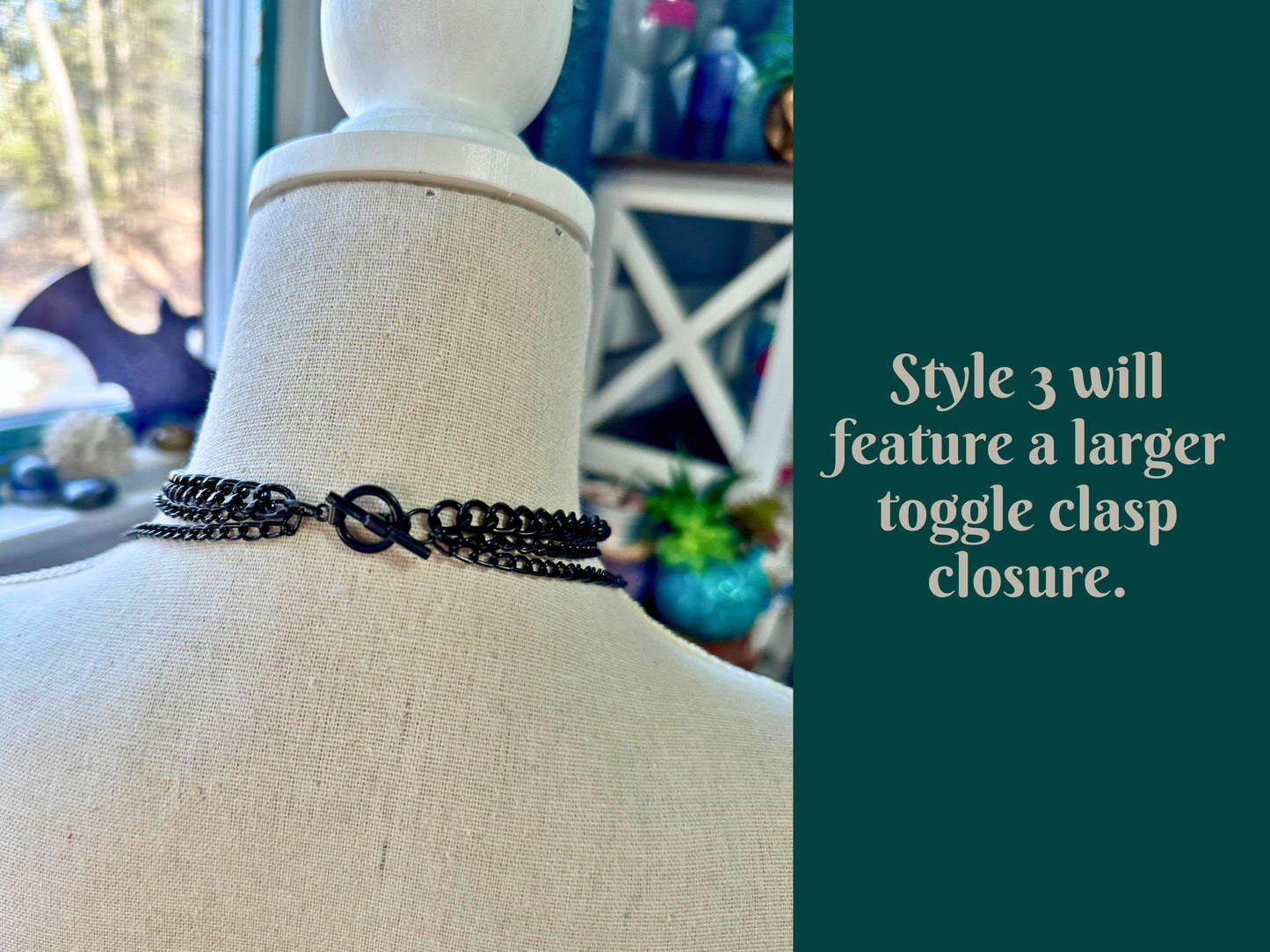 Arcadia Ritual Necklace | Black