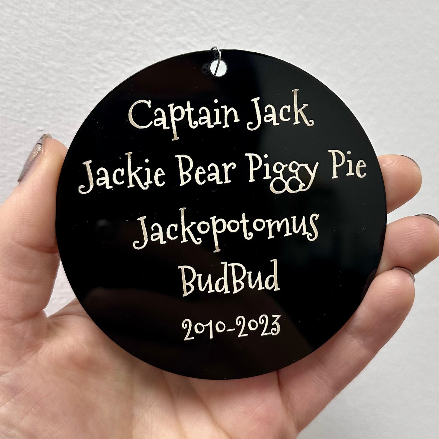Personalized Portrait Ornament