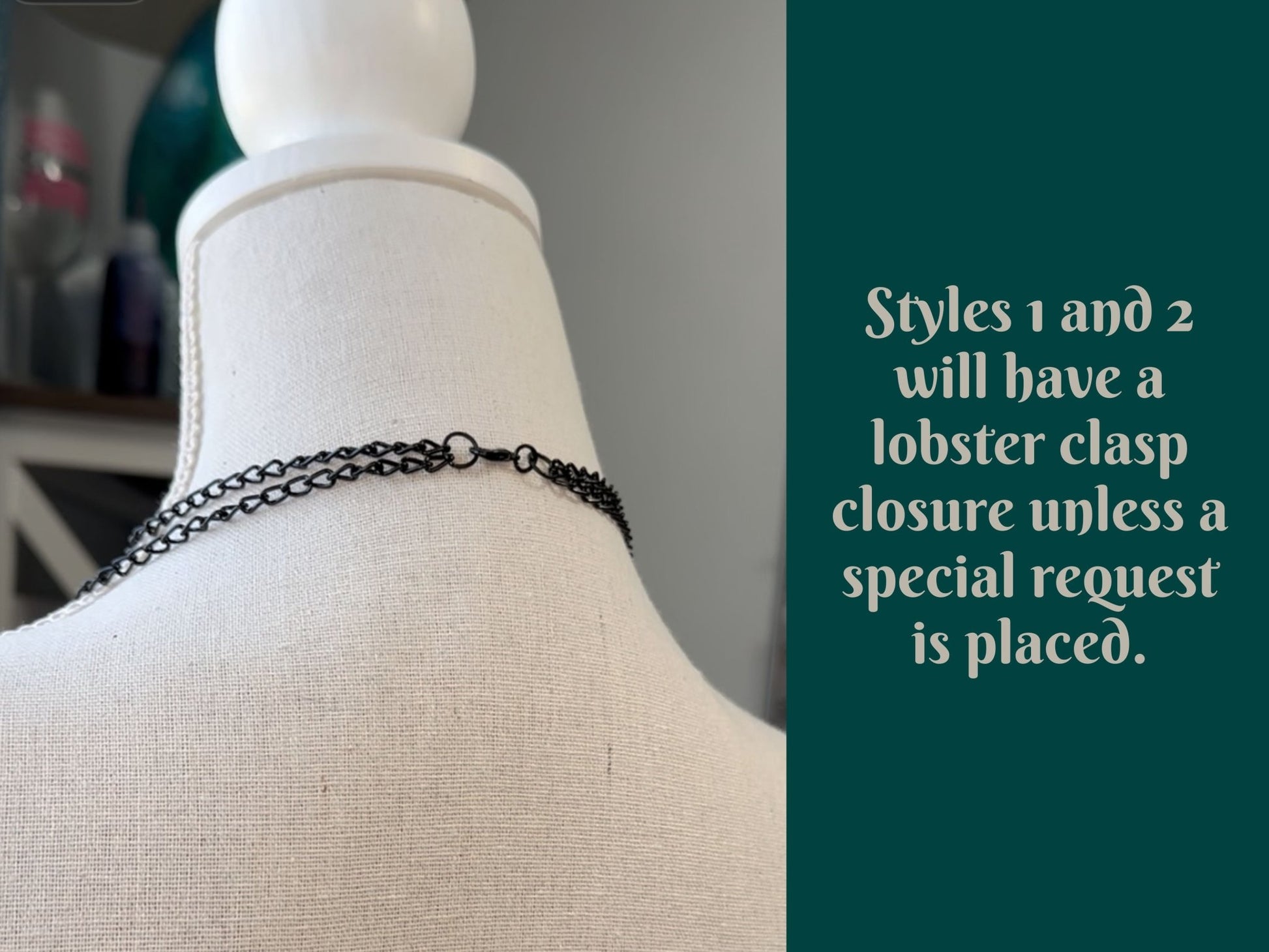 Arcadia Ritual Necklace | Black - Painted Raina