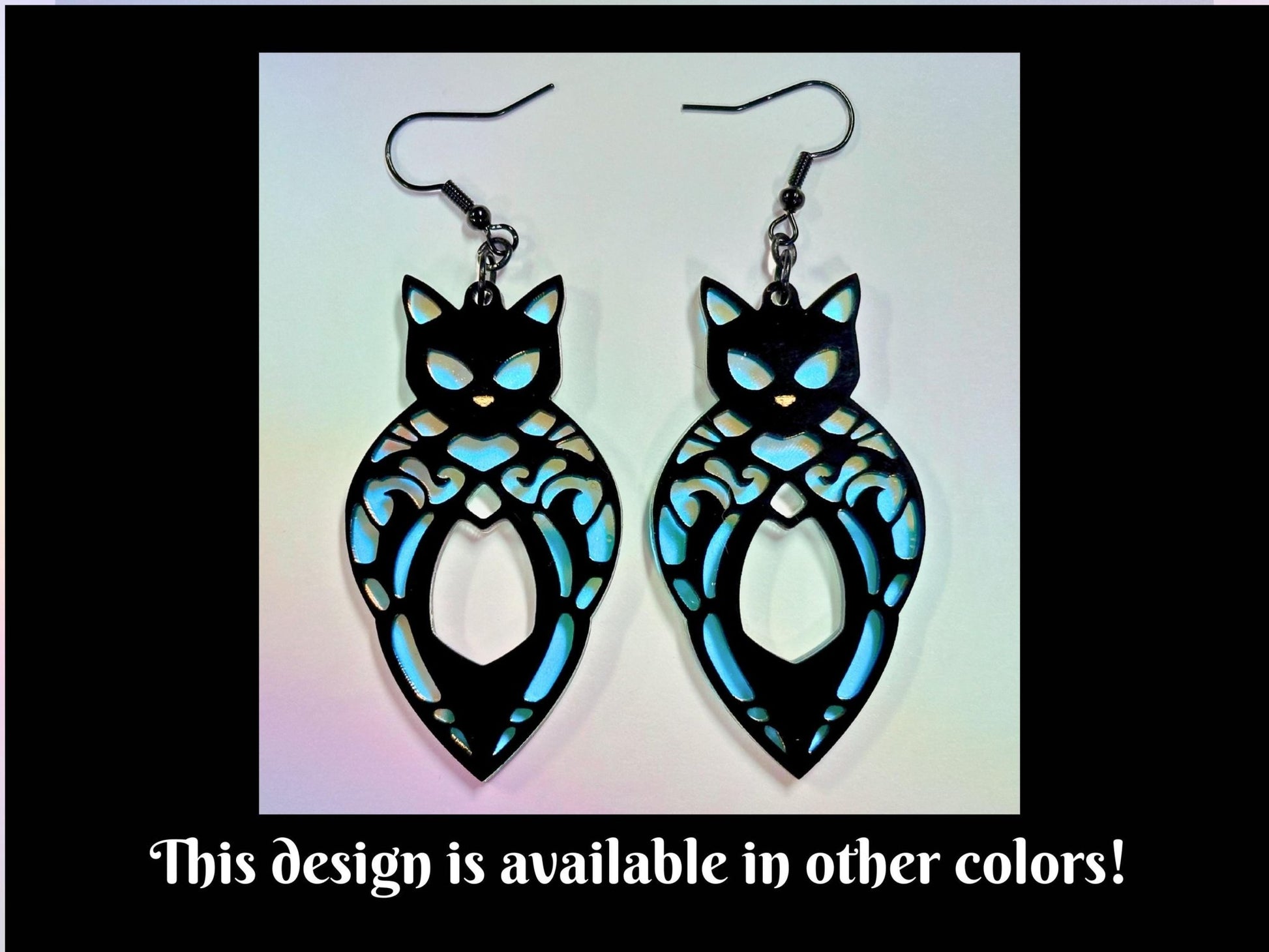 Egyptian Cat | Gold & White - Painted Raina