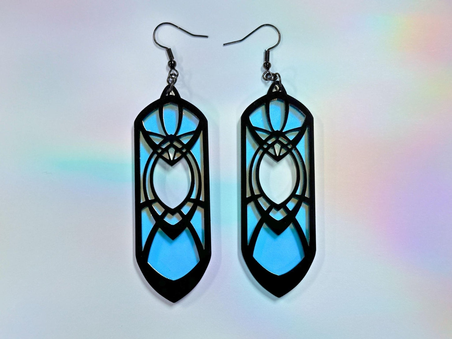 Eowyn | Black & Iridescent - Painted Raina