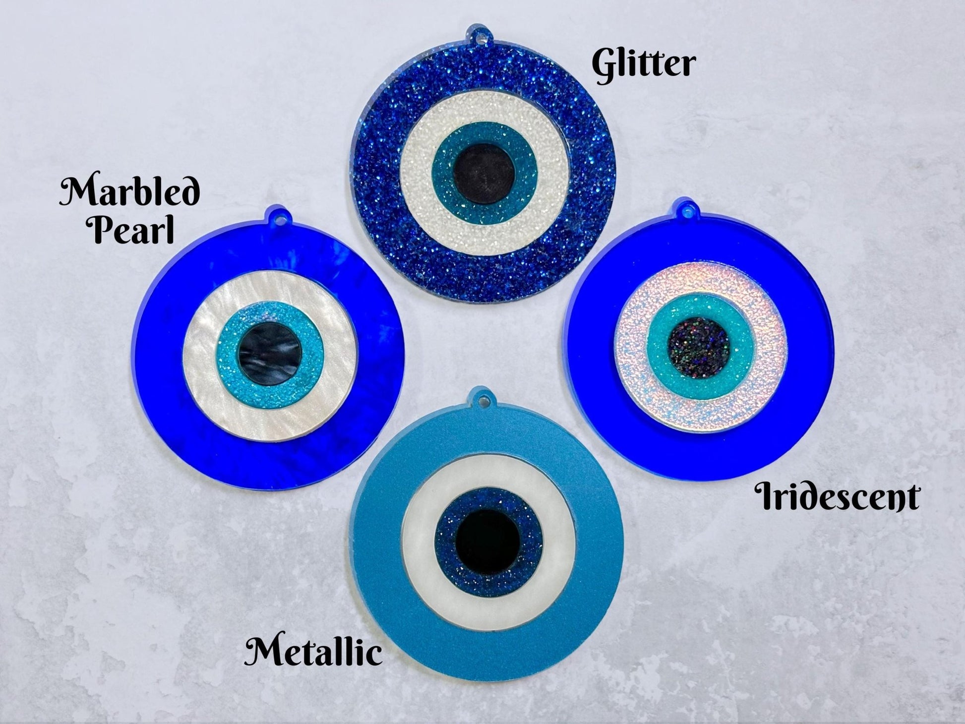 Evil Eye Amulet - Painted Raina