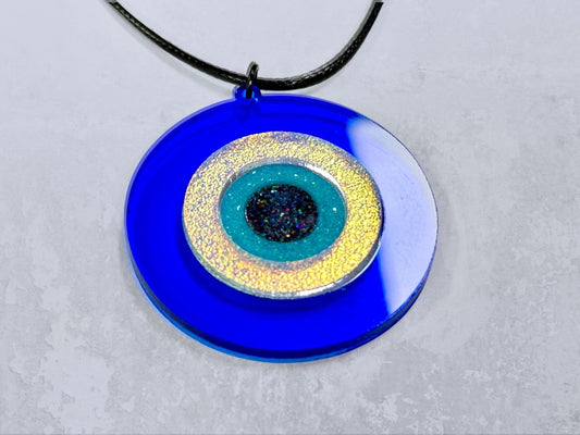 Evil Eye Amulet - Painted Raina