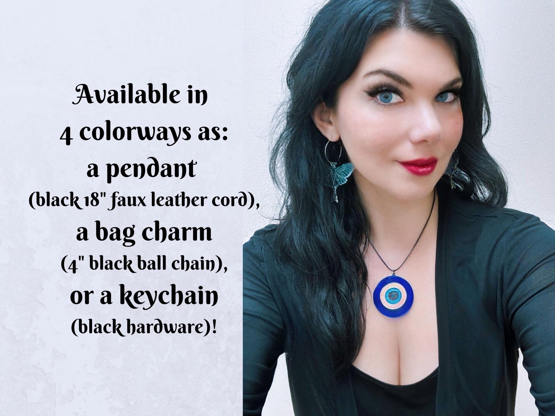 Evil Eye Amulet - Painted Raina
