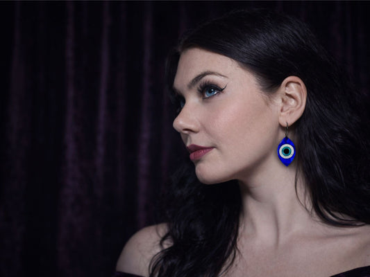 Evil Eye Drop Earrings | Choose your Edition
