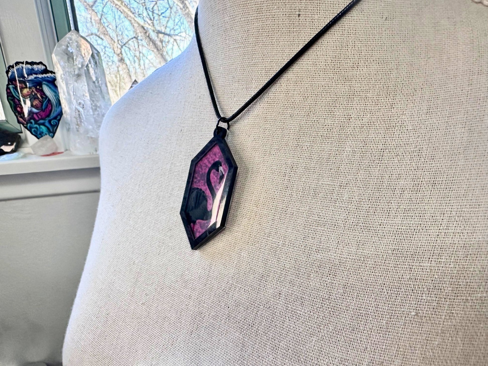Jerry Necklace - Painted Raina