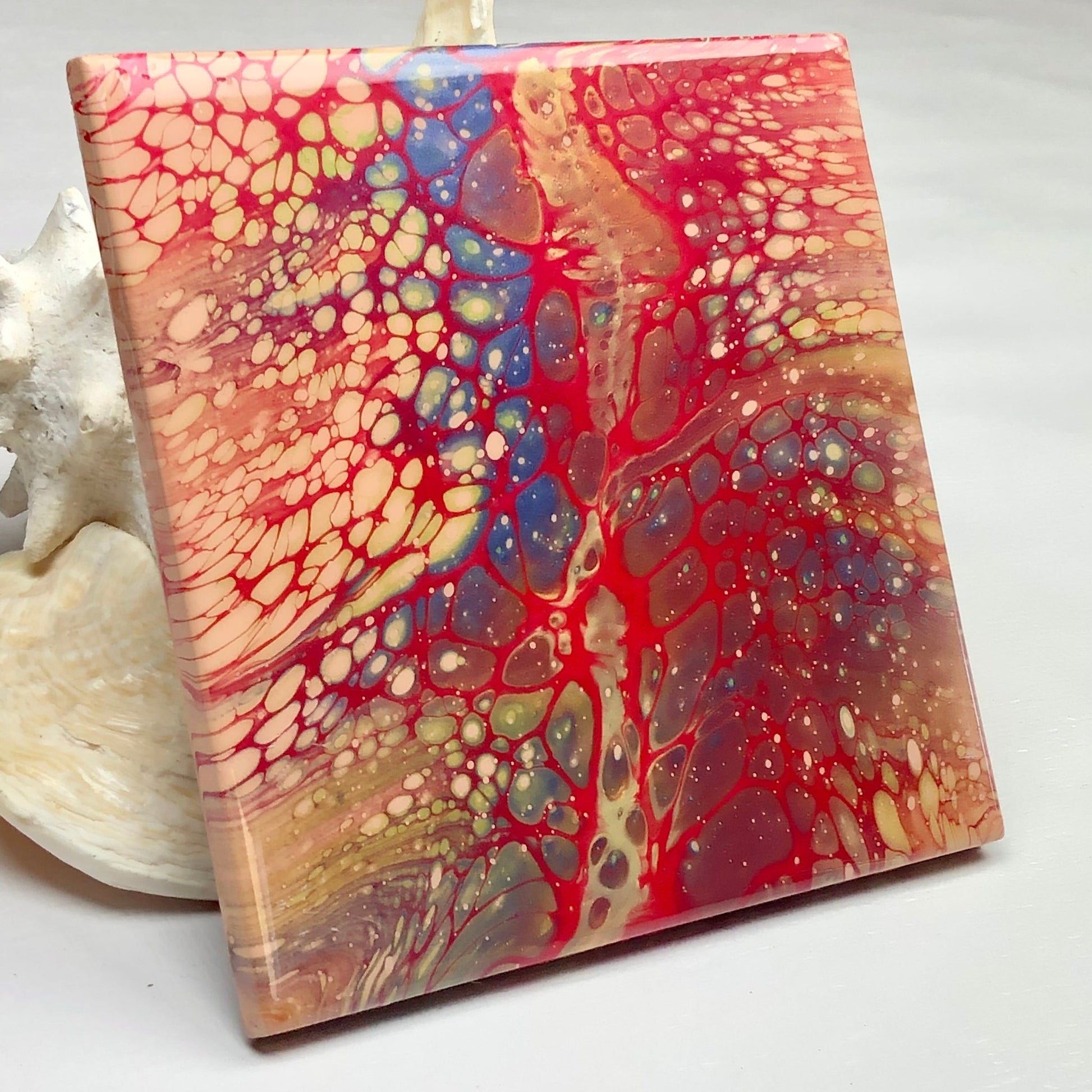 Bruise - Hand-Painted Trivet - Driftless Enchantments