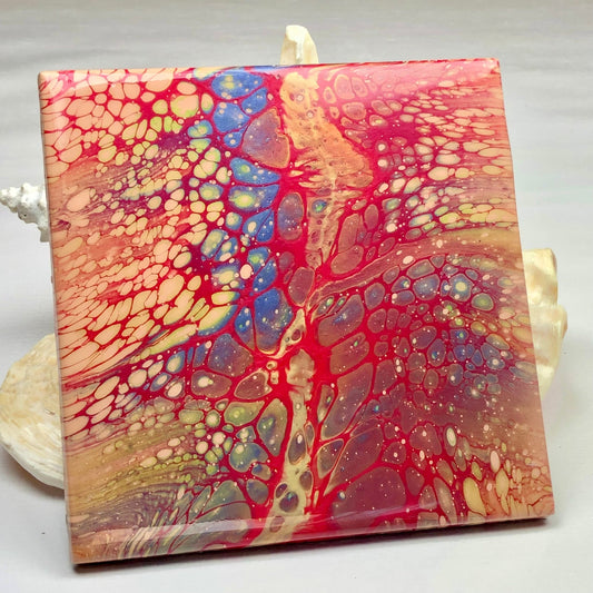 Bruise - Hand-Painted Trivet - Driftless Enchantments