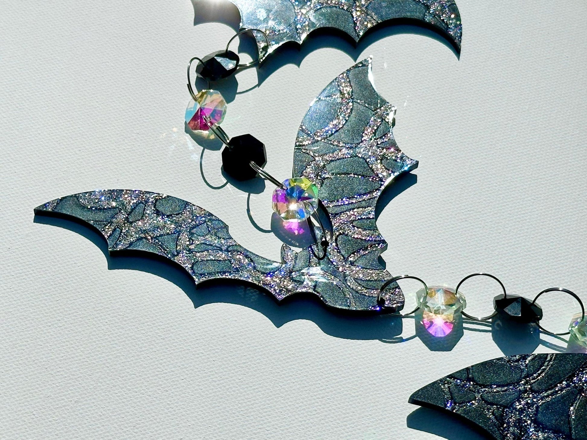 Crystal Bat Suncatcher - Driftless Enchantments