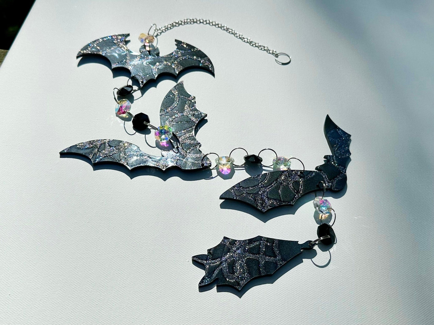Crystal Bat Suncatcher - Driftless Enchantments