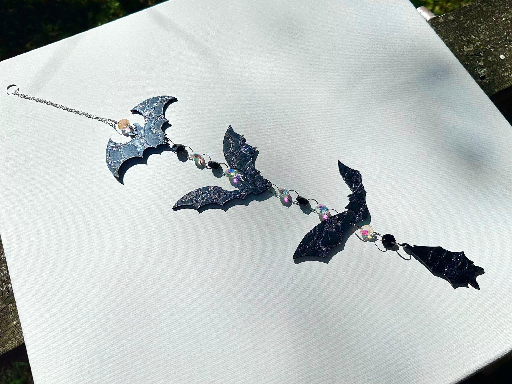 Crystal Bat Suncatcher - Driftless Enchantments