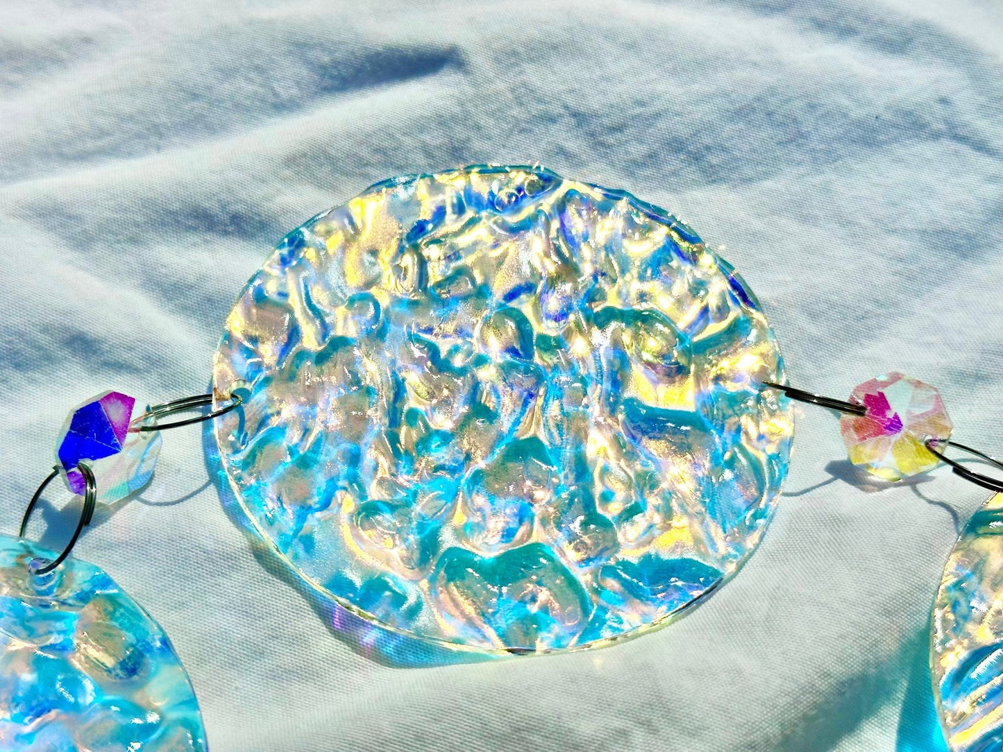 Crystal Moon Phases Suncatcher - Calm Water - Driftless Enchantments