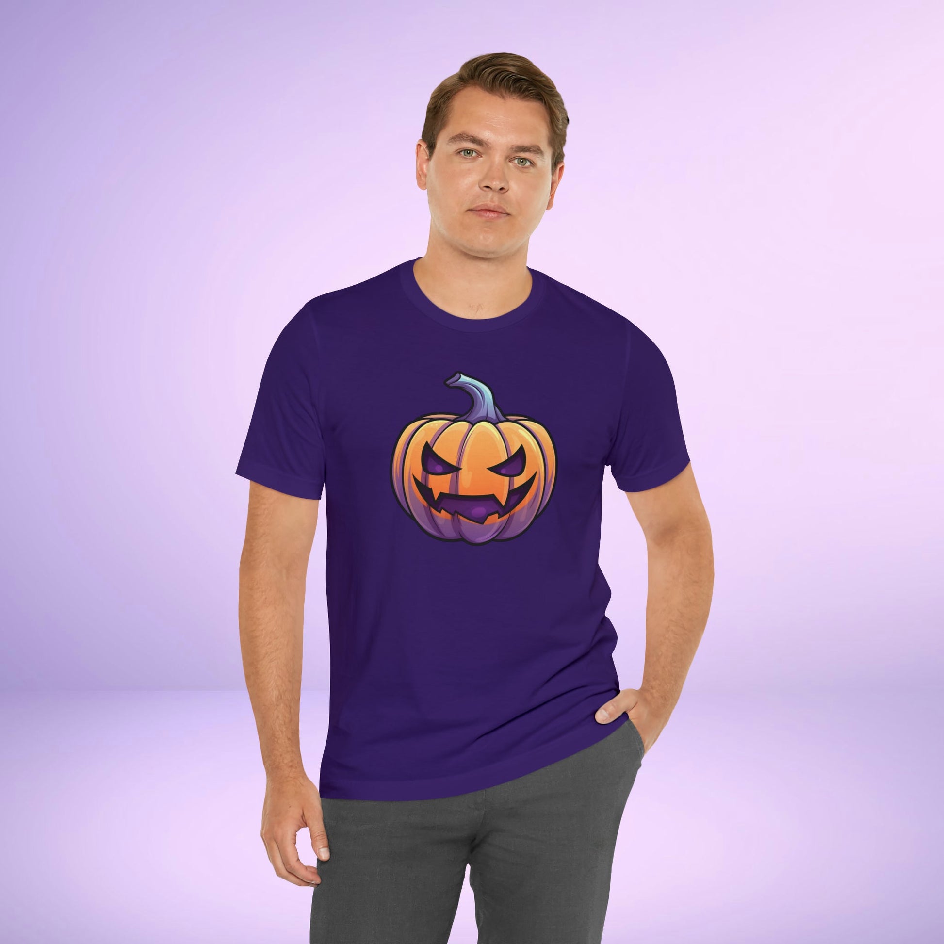 Drac-o-Lantern Unisex Jersey Short Sleeve Tee - Driftless Enchantments