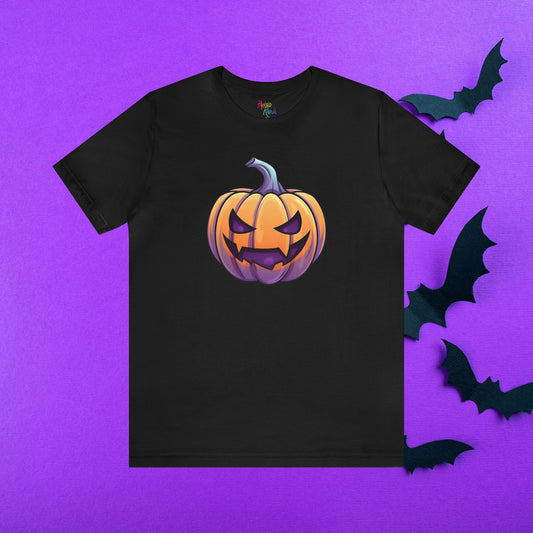 Drac-o-Lantern Unisex Jersey Short Sleeve Tee - Driftless Enchantments