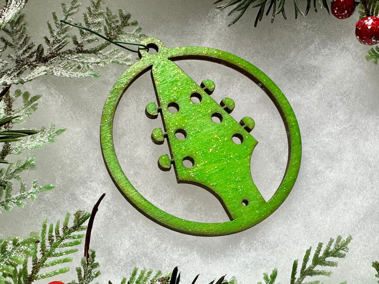 Electric Guitar Headstock Ornament | Spear Shape - Driftless Enchantments