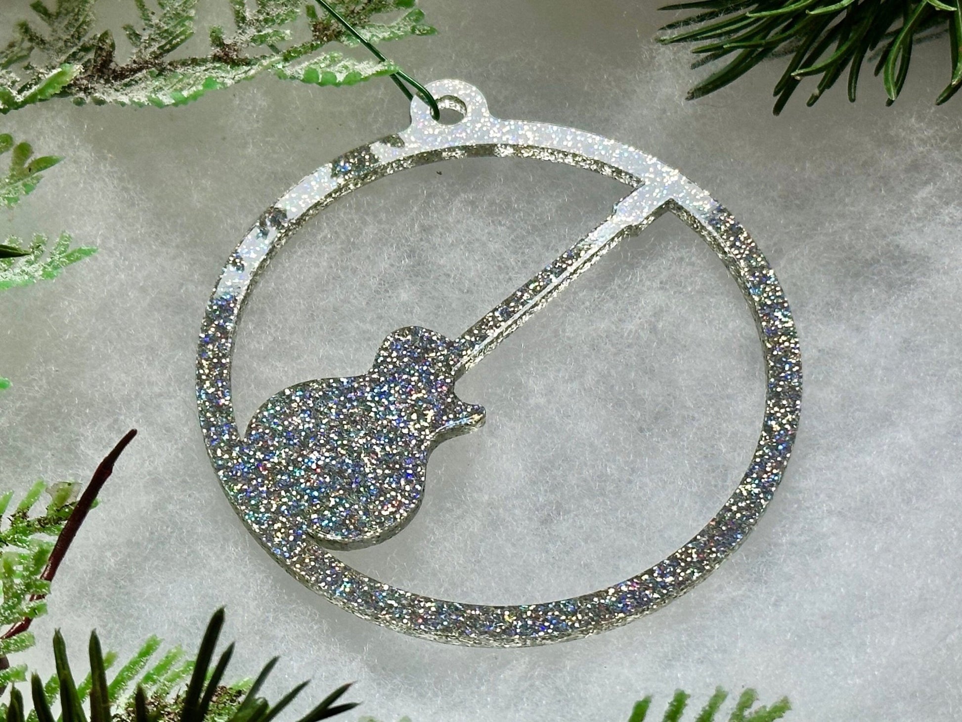 Electric Guitar Ornament | Classic Shape - Driftless Enchantments