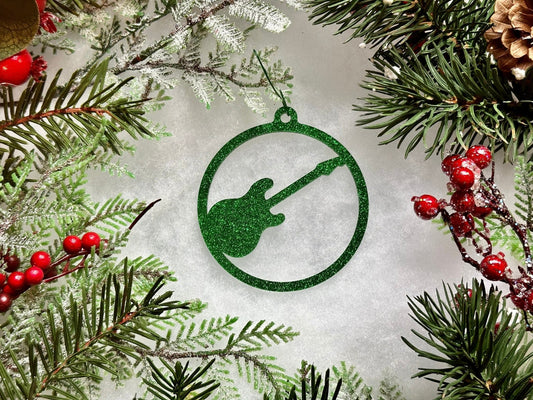 Electric Guitar Ornament | Double Cut Shape - Driftless Enchantments