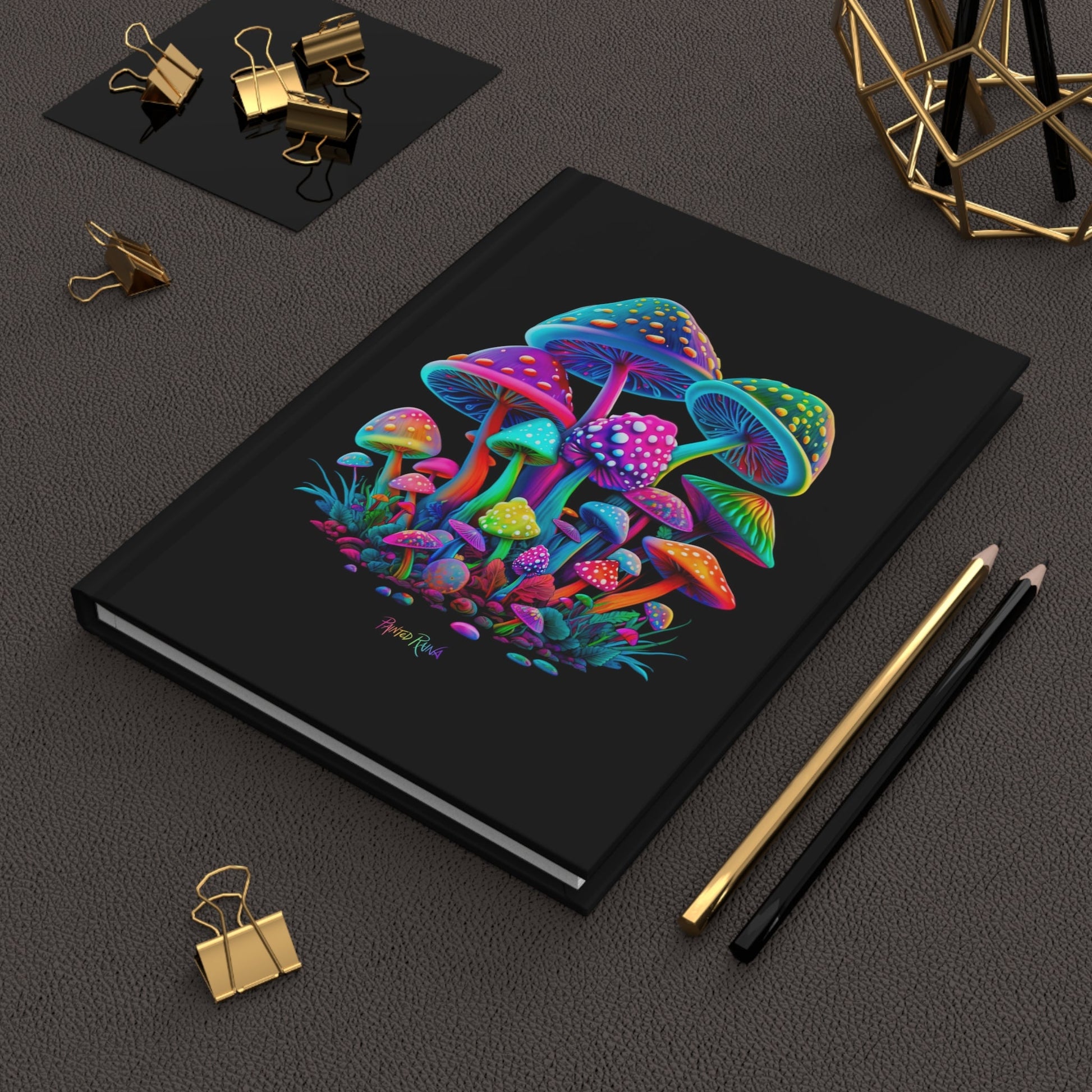 Fantasical Fabulous Fungi Hardcover Journal - Painted Raina
