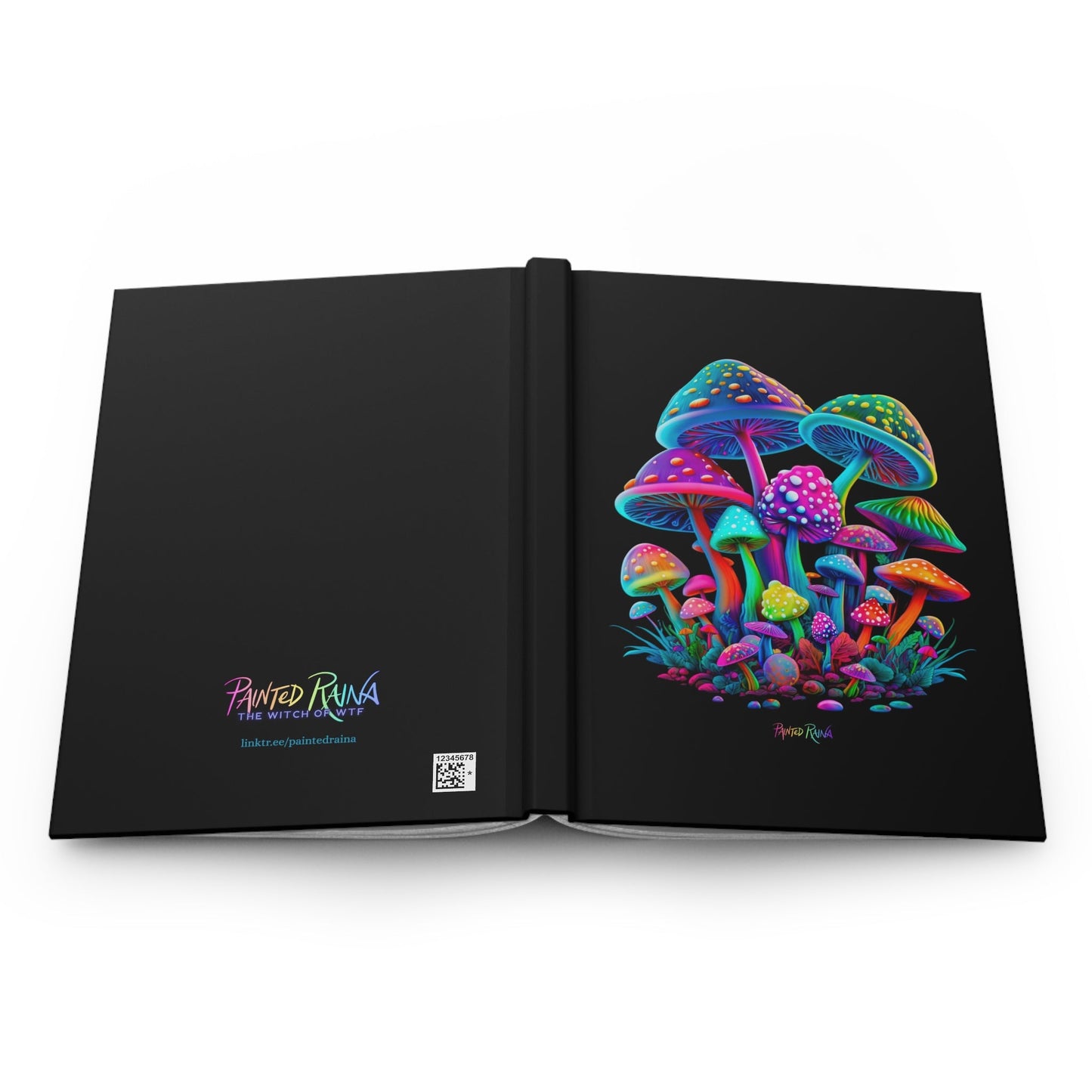 Fantasical Fabulous Fungi Hardcover Journal - Painted Raina