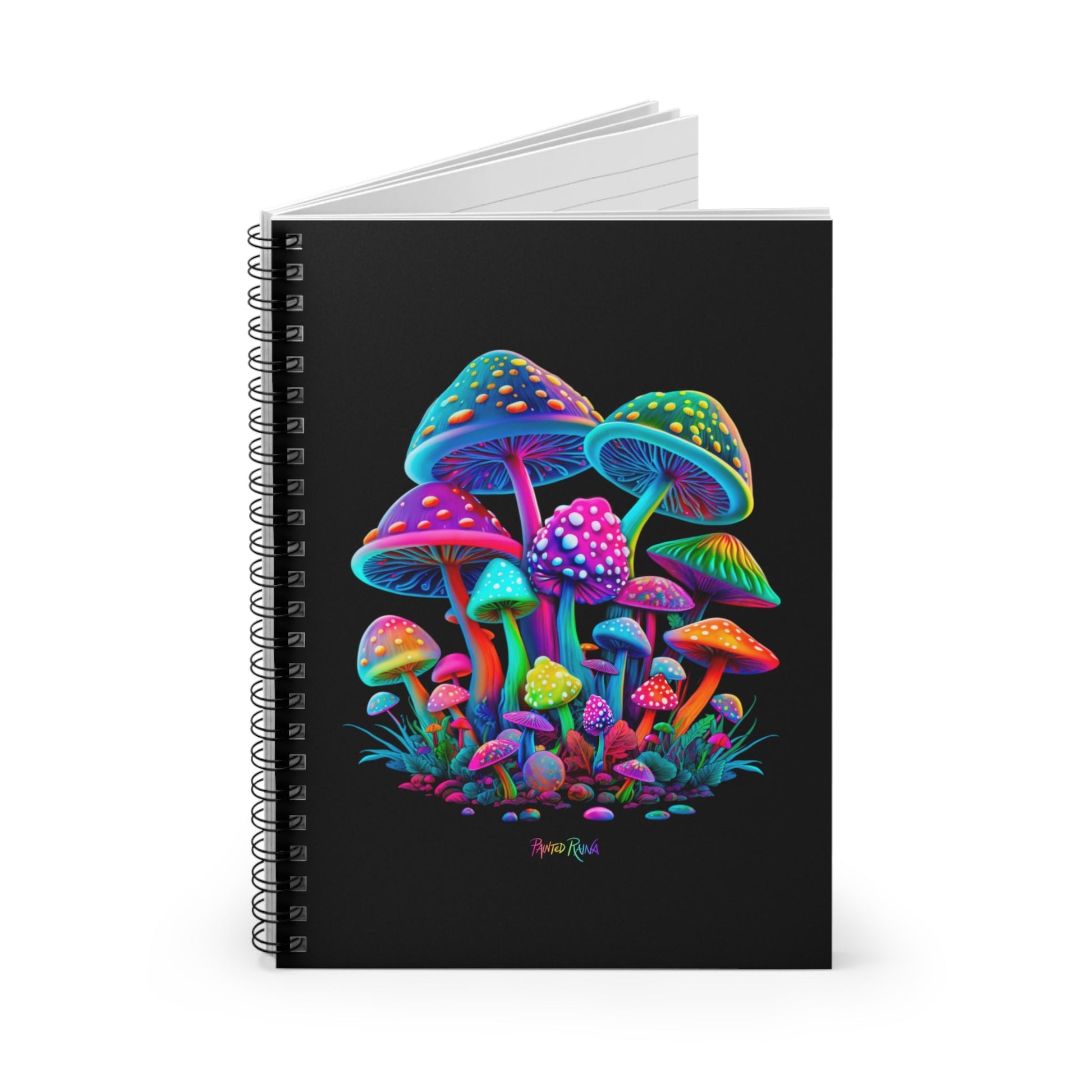 Fantasical Fabulous Fungi - Spiral Notebook - Driftless Enchantments