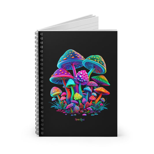 Fantasical Fabulous Fungi - Spiral Notebook - Driftless Enchantments