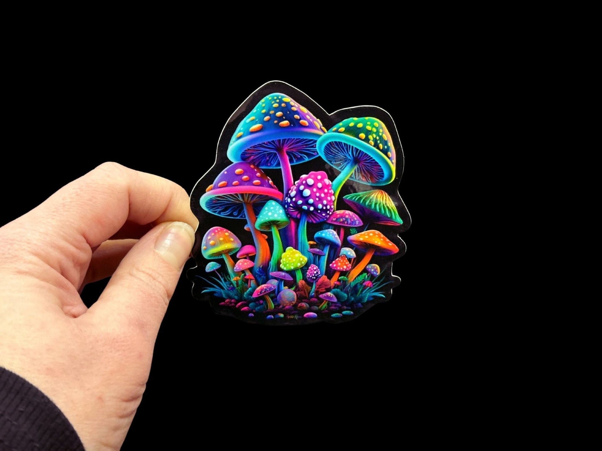 Fantastical Fabulous Fungi Premium Glossy Sticker - Driftless Enchantments
