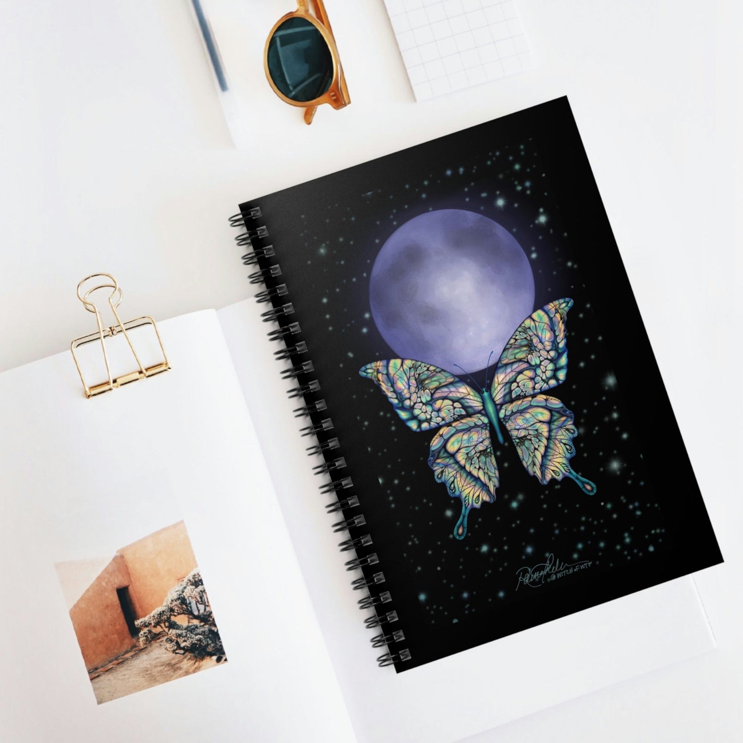 Fly Me to the Moon - Spiral Notebook - Driftless Enchantments