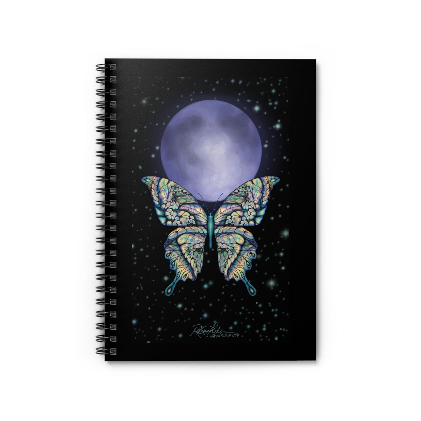 Fly Me to the Moon - Spiral Notebook - Driftless Enchantments