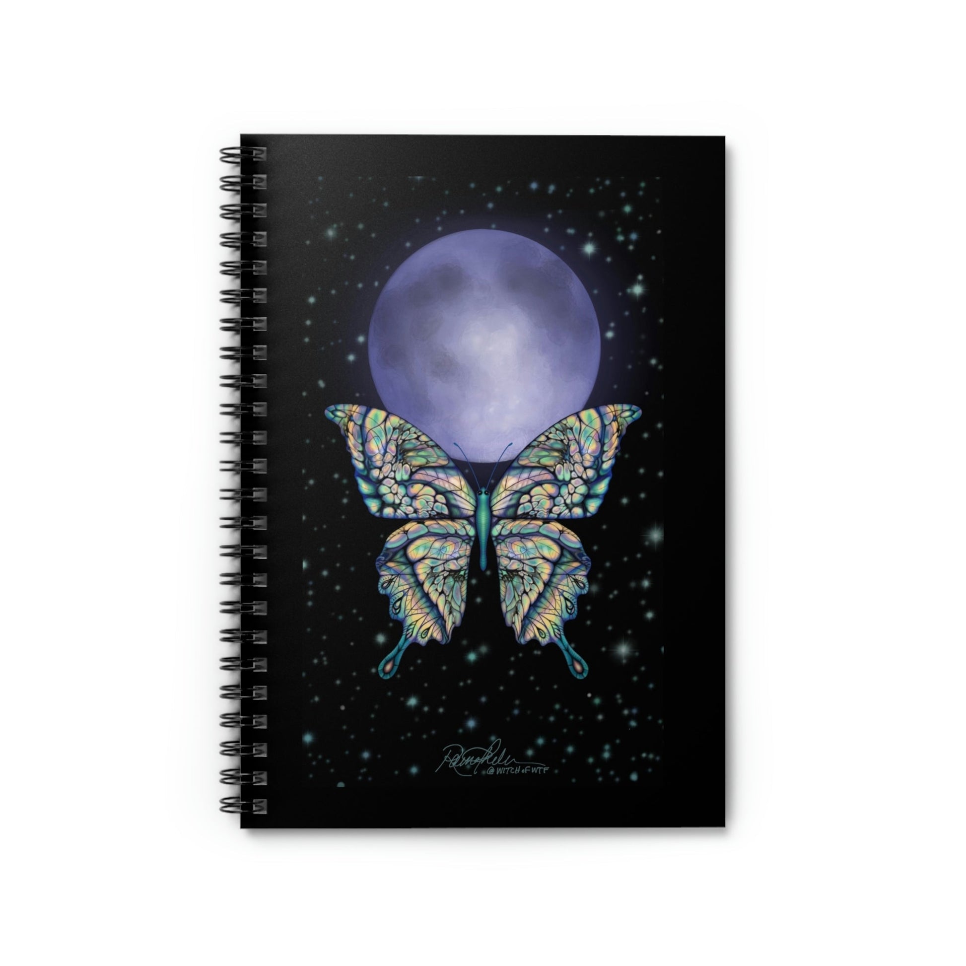 Fly Me to the Moon - Spiral Notebook - Driftless Enchantments