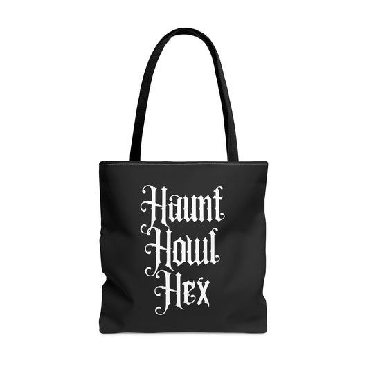 Haunt Howl Hex Tote Bag - Driftless Enchantments