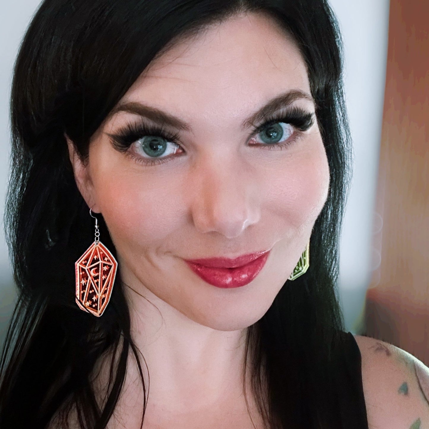Iridescent Mystic Crystal Earrings - Driftless Enchantments