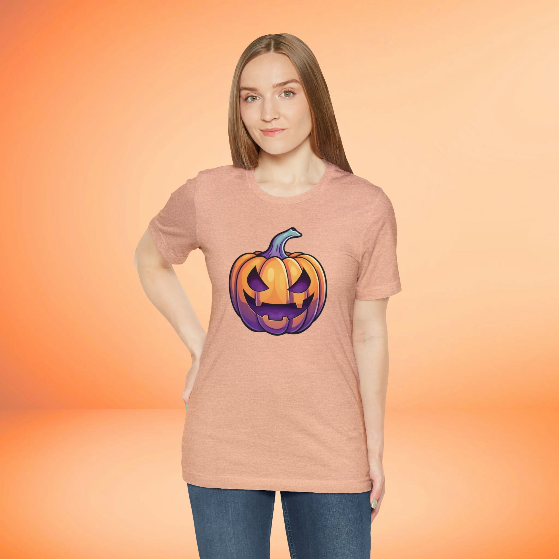 Jack-o-Lantern Unisex Jersey Short Sleeve Tee - Driftless Enchantments