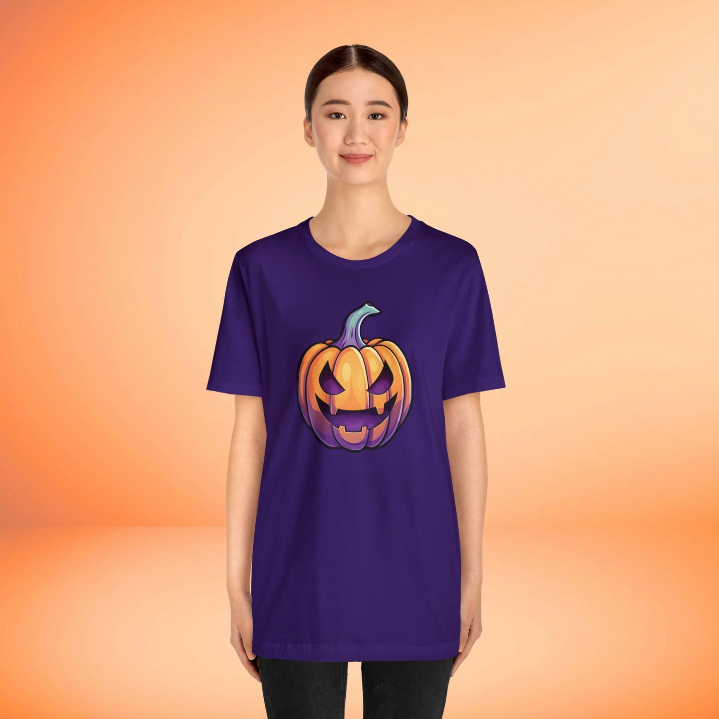 Jack-o-Lantern Unisex Jersey Short Sleeve Tee - Driftless Enchantments