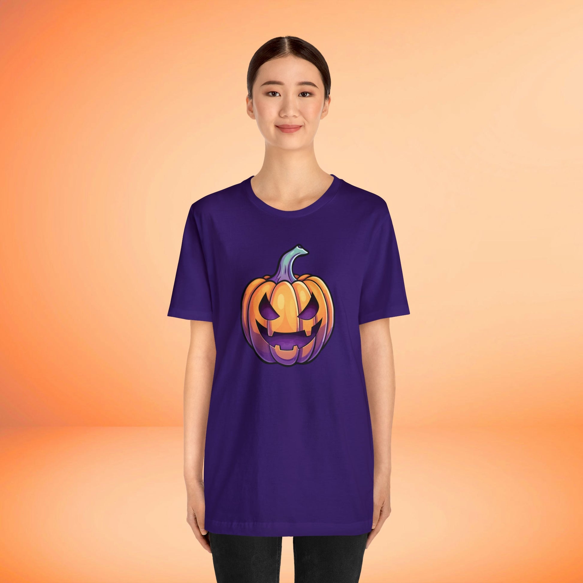 Jack-o-Lantern Unisex Jersey Short Sleeve Tee - Driftless Enchantments