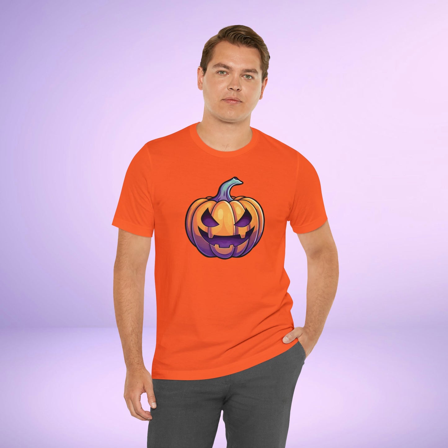 Jack-o-Lantern Unisex Jersey Short Sleeve Tee - Driftless Enchantments