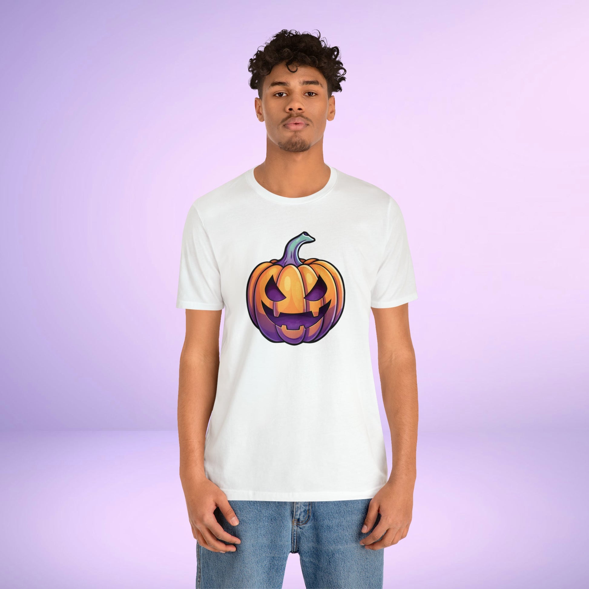 Jack-o-Lantern Unisex Jersey Short Sleeve Tee - Driftless Enchantments