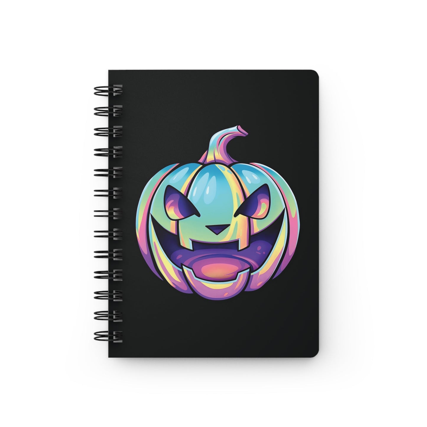 Jag-o'-Lantern Spiral Bound Journal - Black - Driftless Enchantments