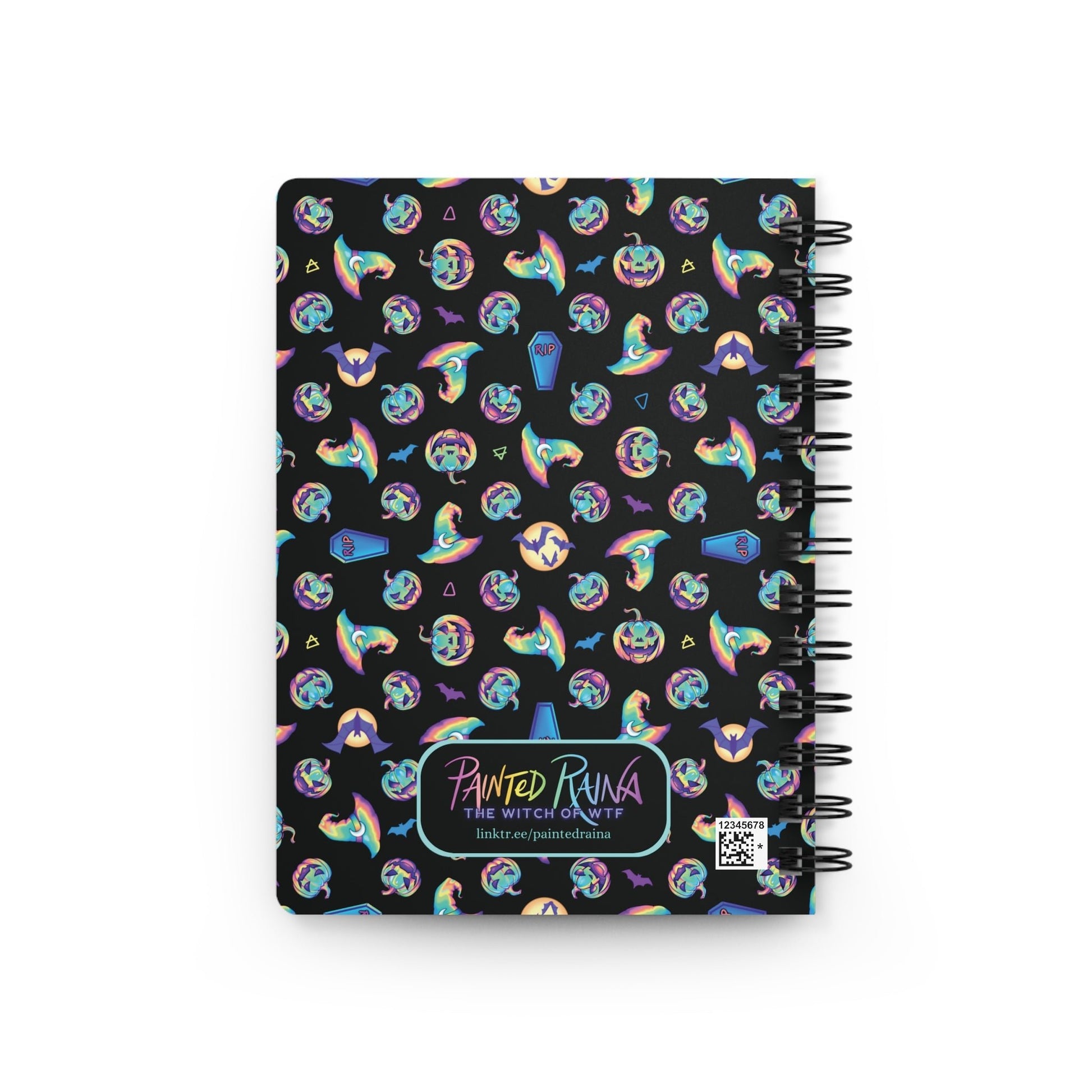 Joke-o'-Lantern Spiral Bound Journal - Black - Driftless Enchantments