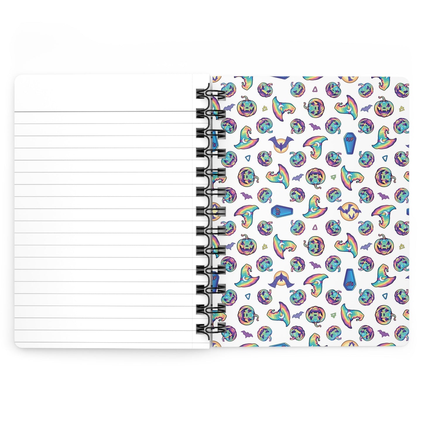 Joke-o'-Lantern Spiral Bound Journal - White - Driftless Enchantments