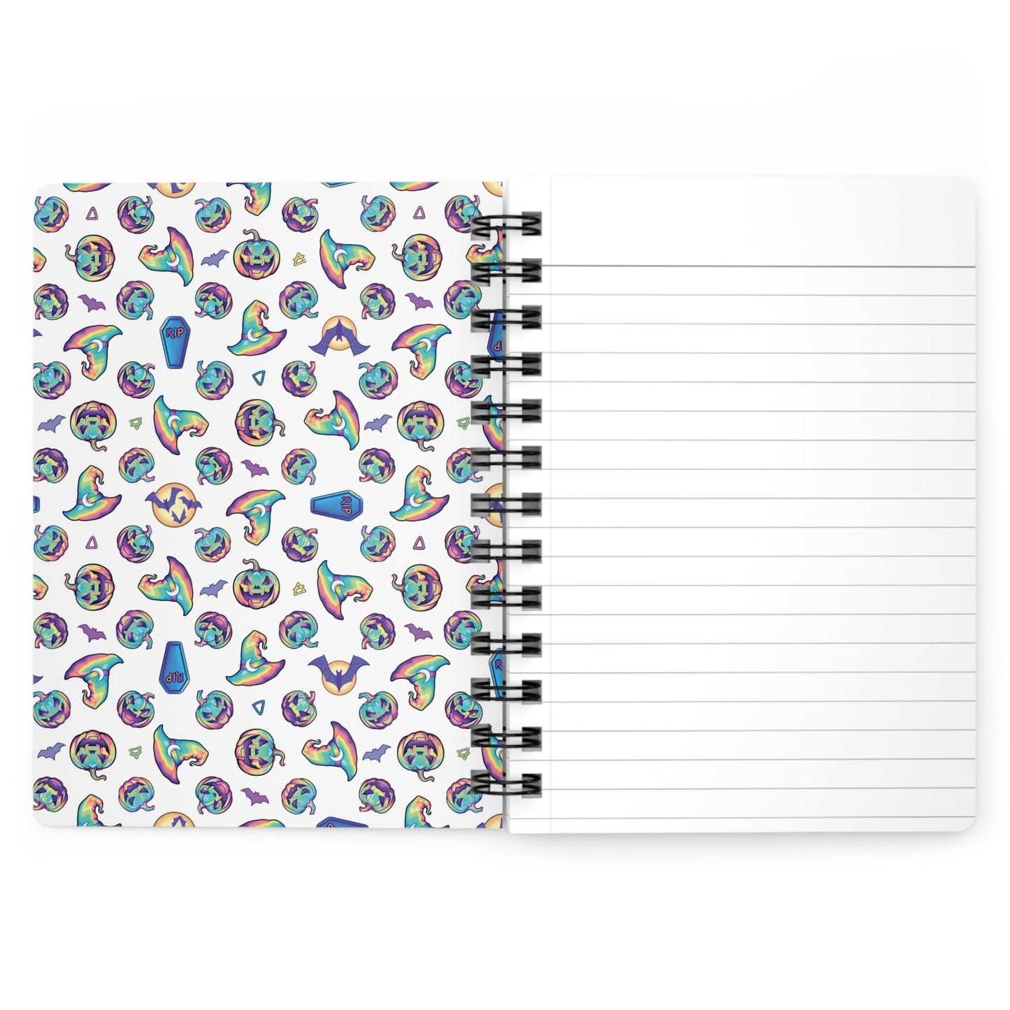 Joke-o'-Lantern Spiral Bound Journal - White - Driftless Enchantments