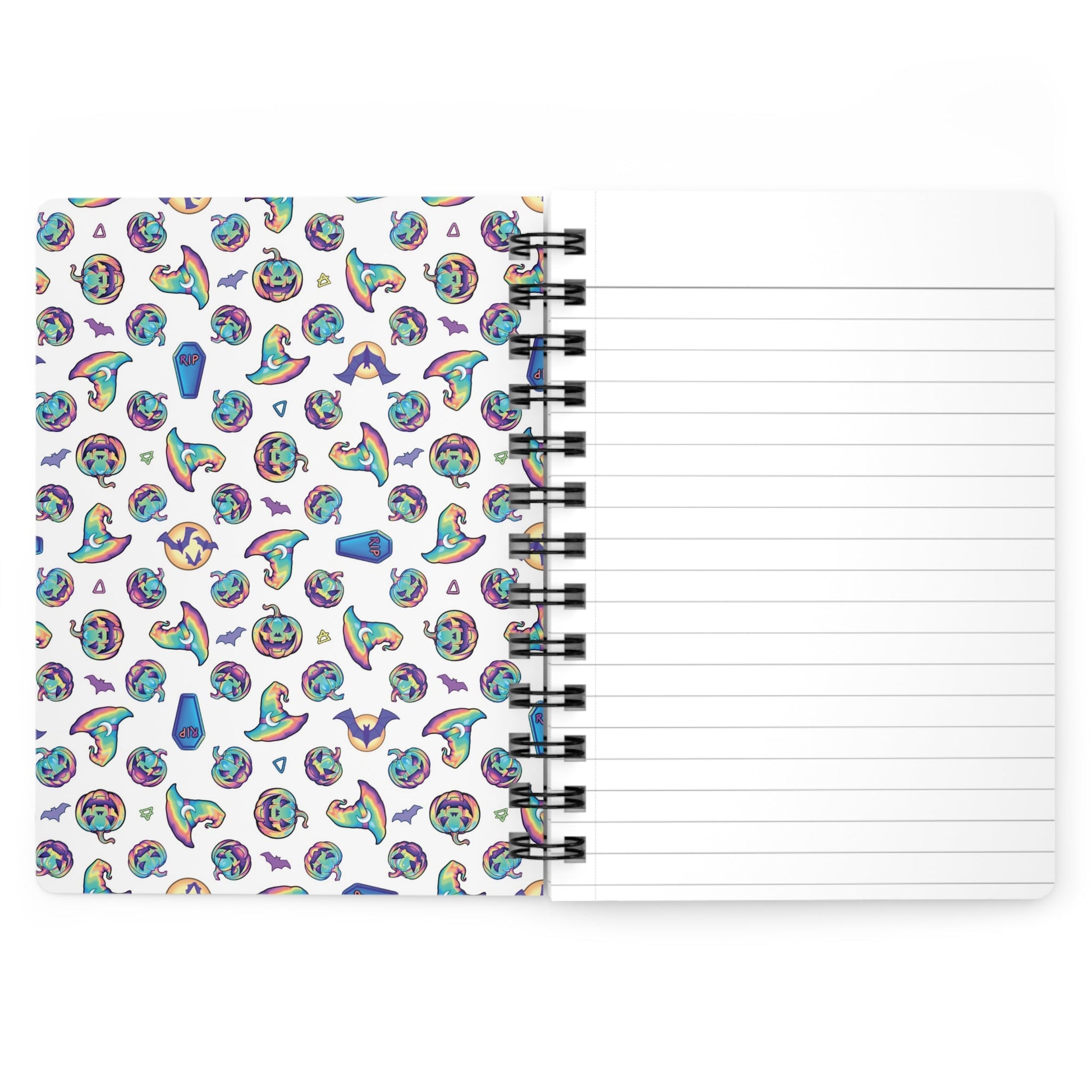 Joke-o'-Lantern Spiral Bound Journal - White - Driftless Enchantments
