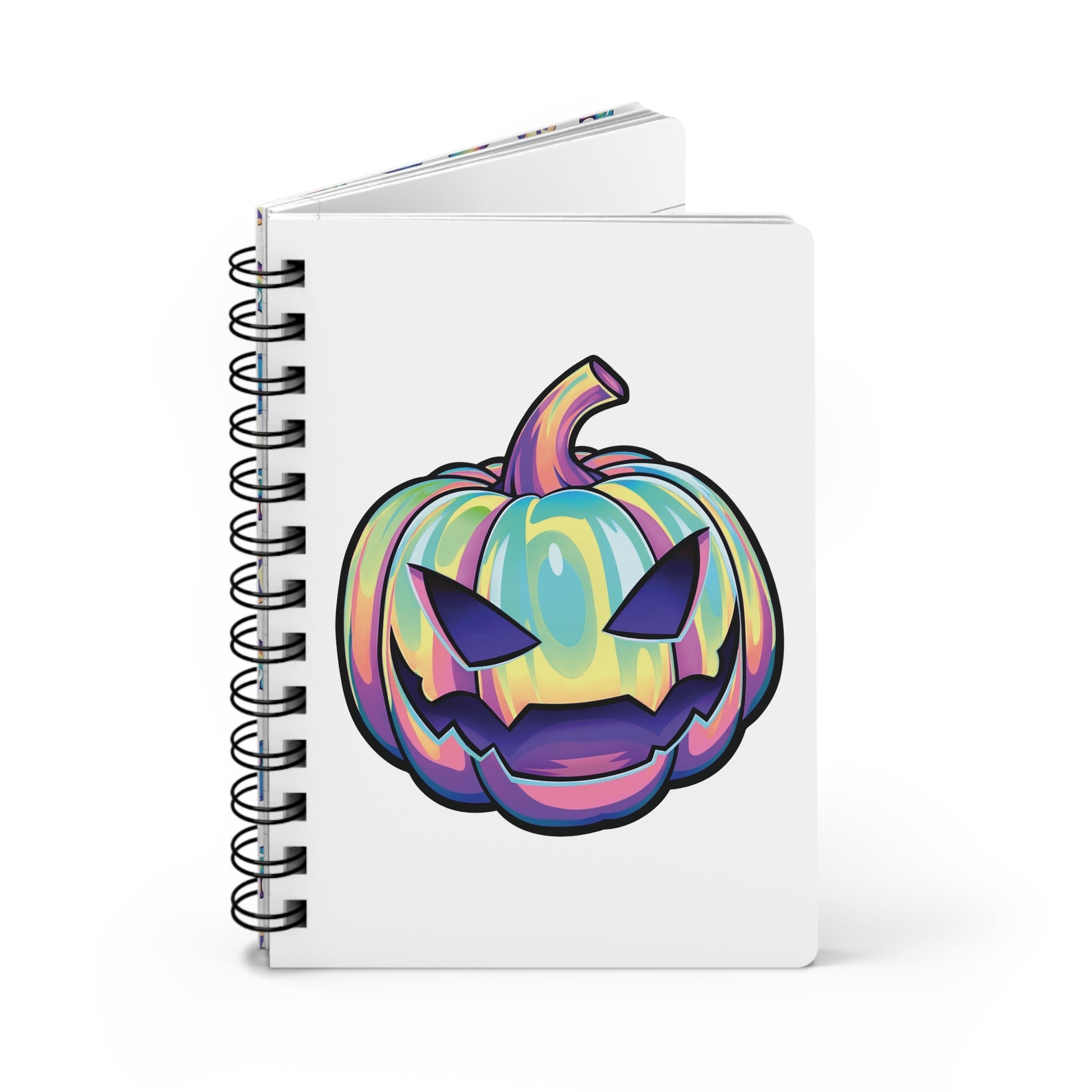 Joke-o'-Lantern Spiral Bound Journal - White - Driftless Enchantments