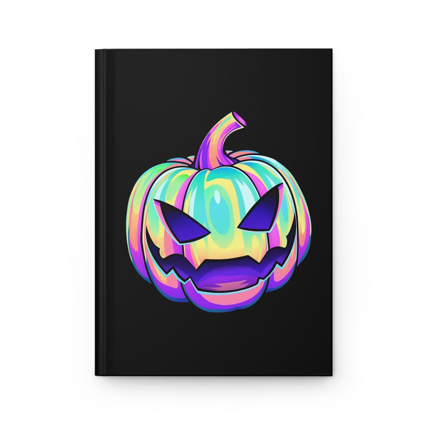 Joker Jack-o'-Lantern Hardcover Journal - Driftless Enchantments