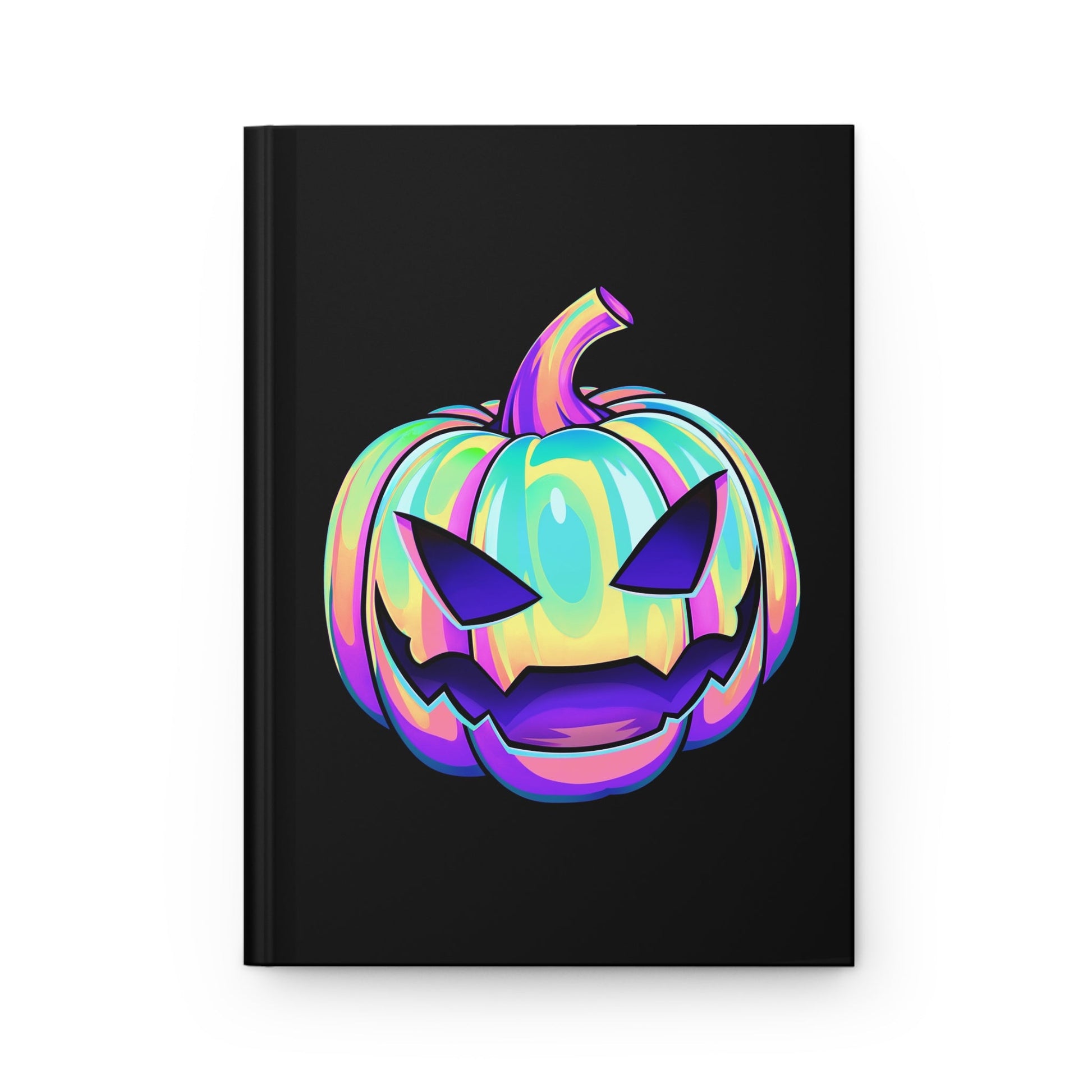 Joker Jack-o'-Lantern Hardcover Journal - Driftless Enchantments