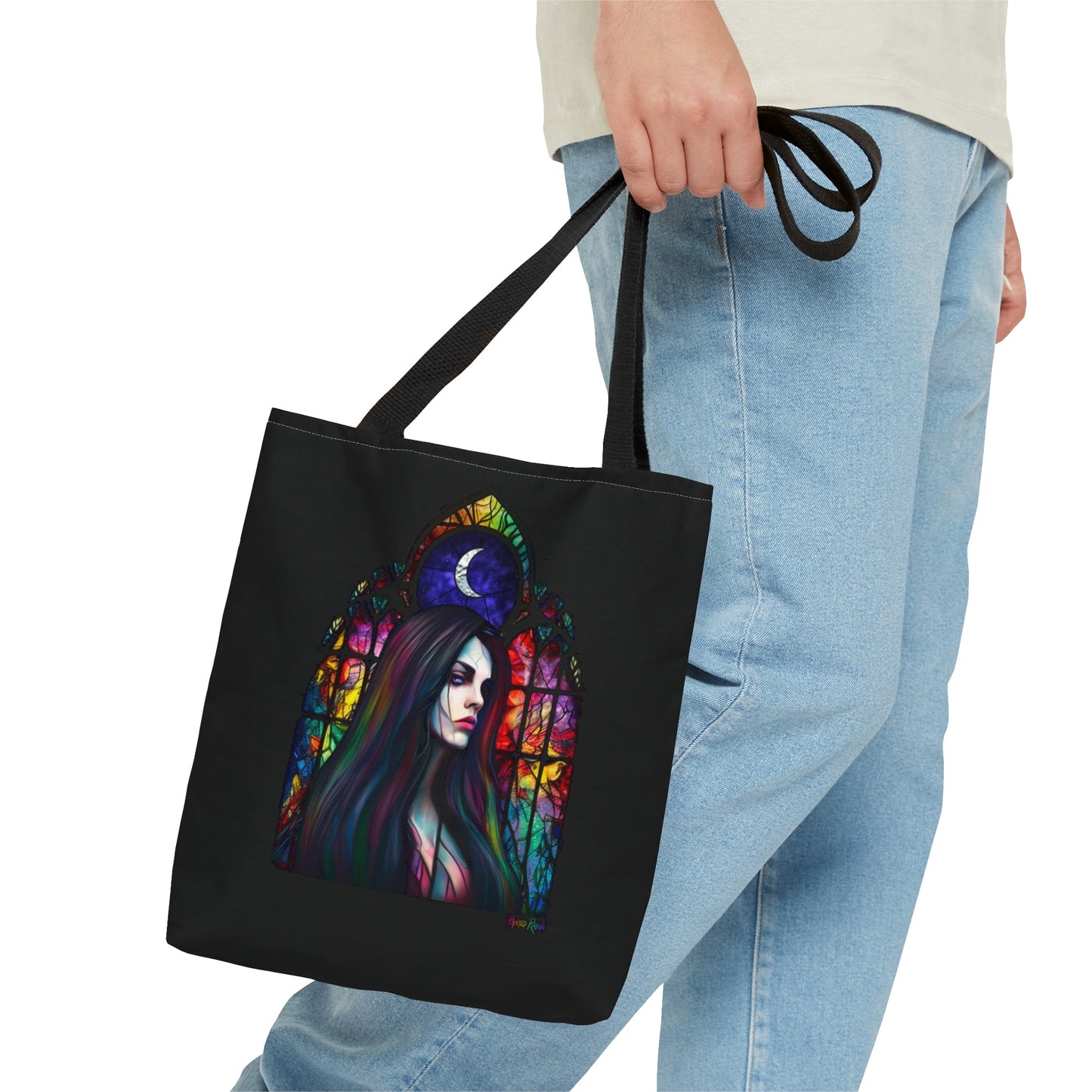 Lady in the Window Tote Bag - Driftless Enchantments