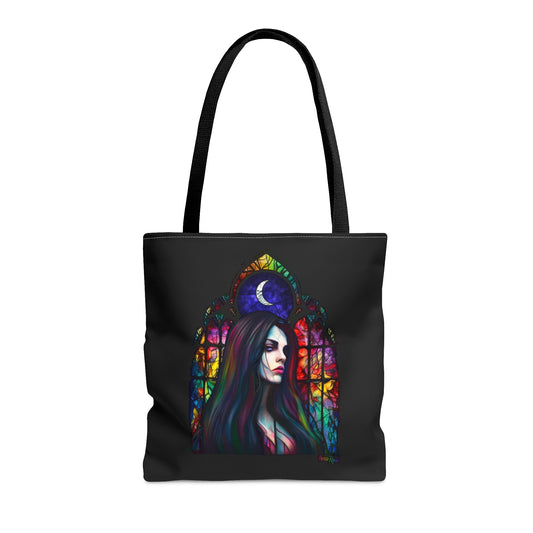 Lady in the Window Tote Bag - Driftless Enchantments