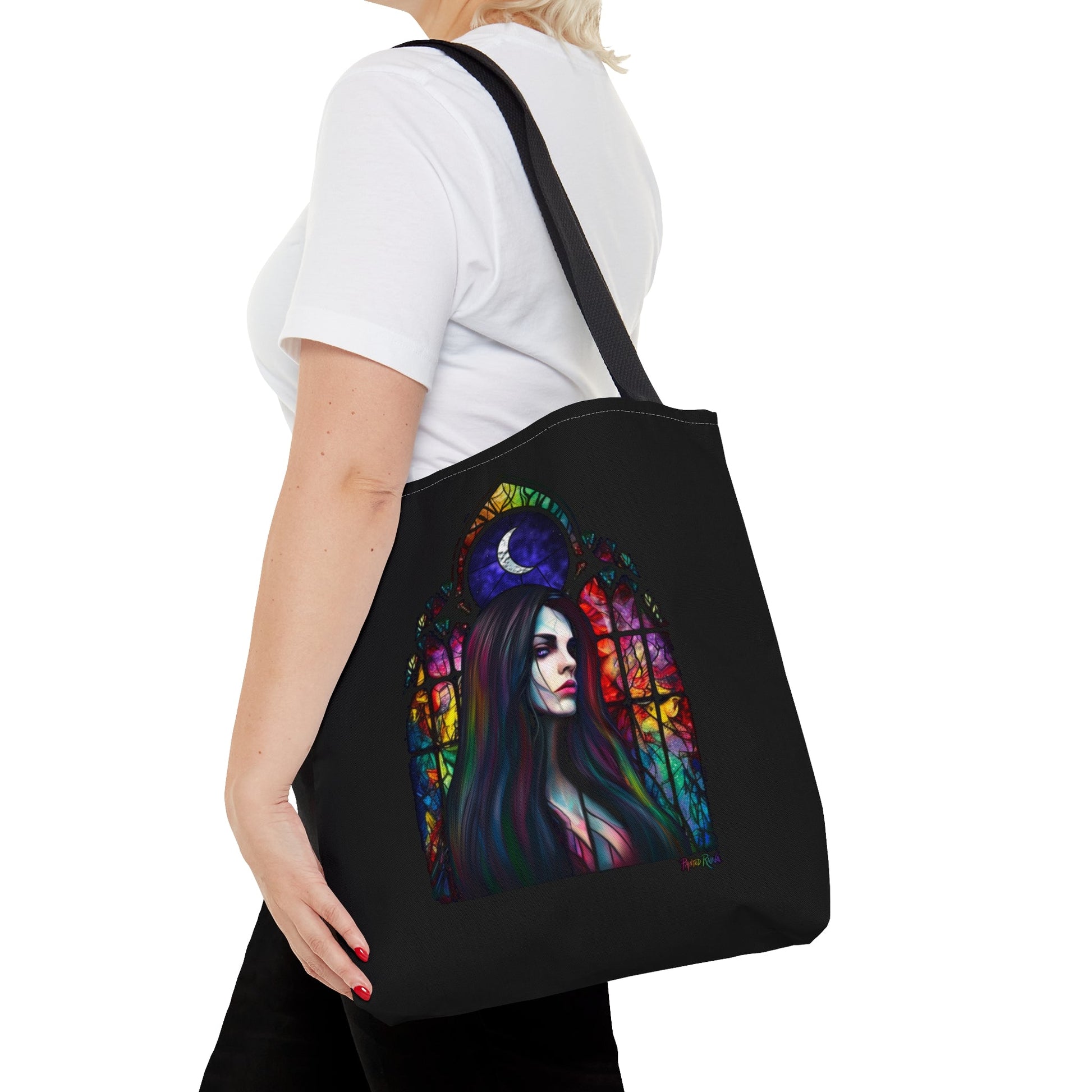Lady in the Window Tote Bag - Driftless Enchantments