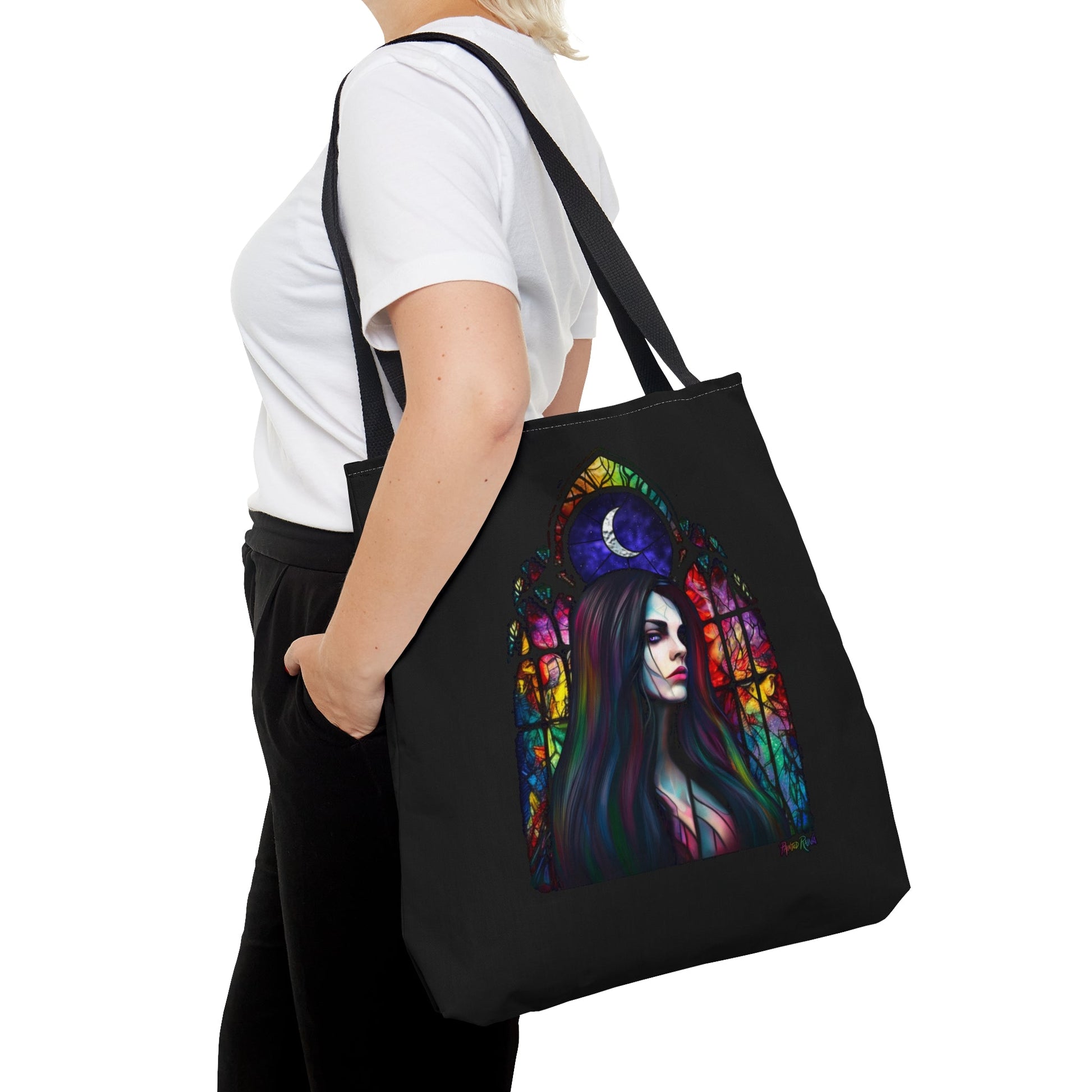 Lady in the Window Tote Bag - Driftless Enchantments