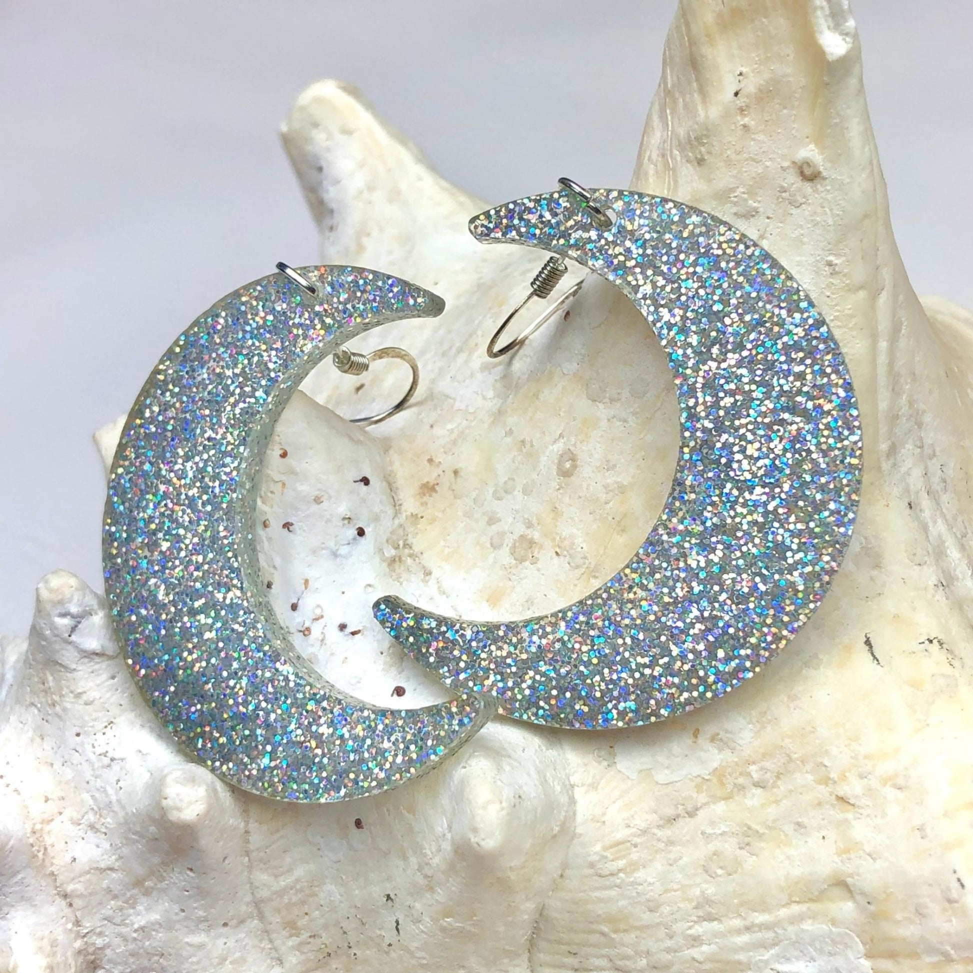 Magical Crescent Moon Earrings - Driftless Enchantments