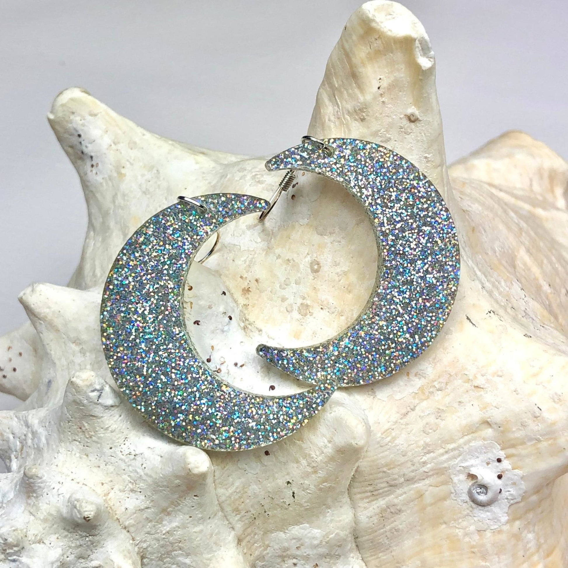 Magical Crescent Moon Earrings - Driftless Enchantments